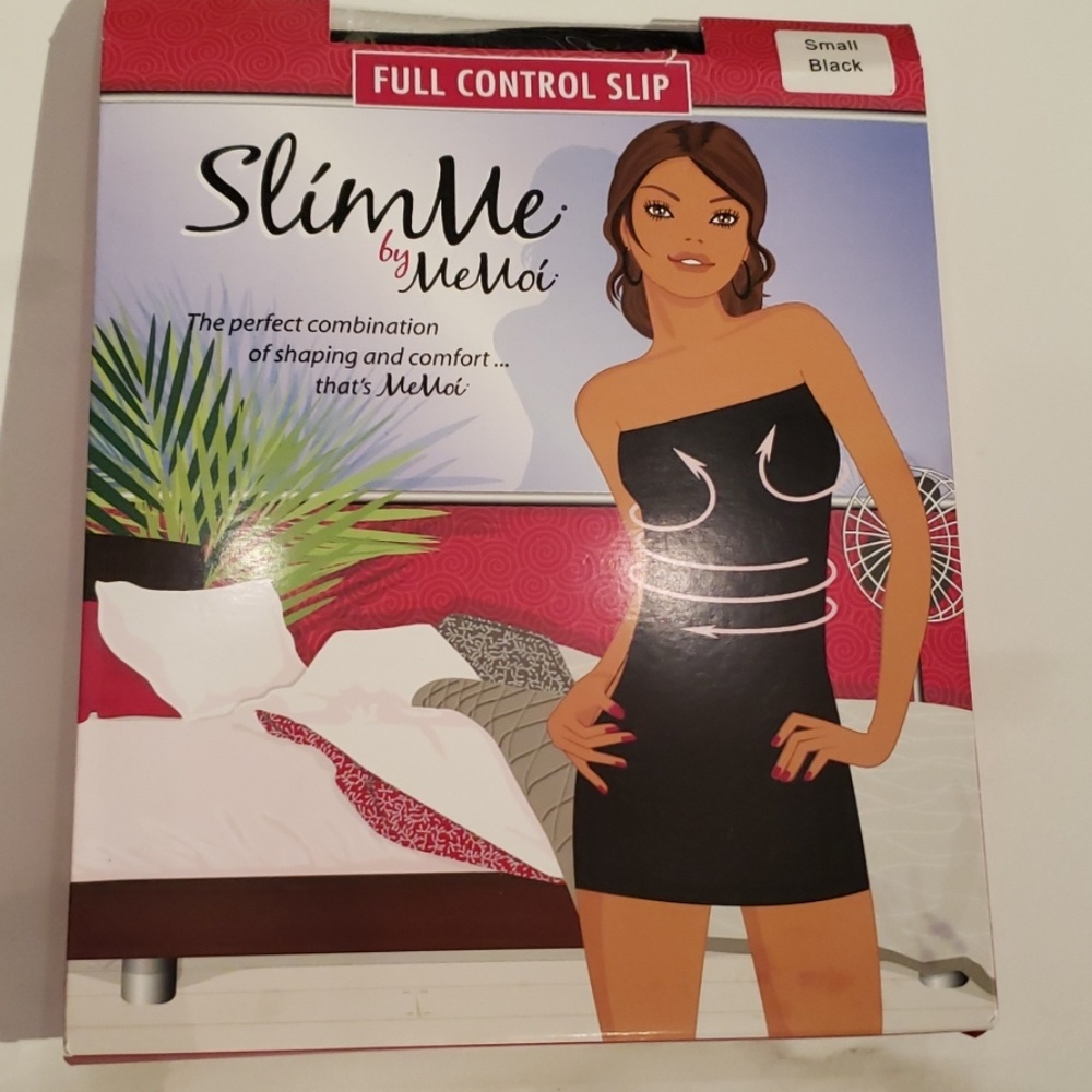 Slim Me Full Control Black Shapewear Slip
